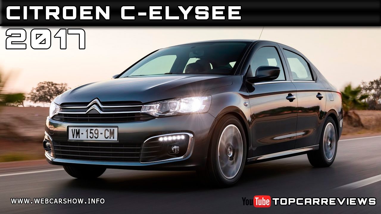 Citroen C-elysee  2017 - voorkant