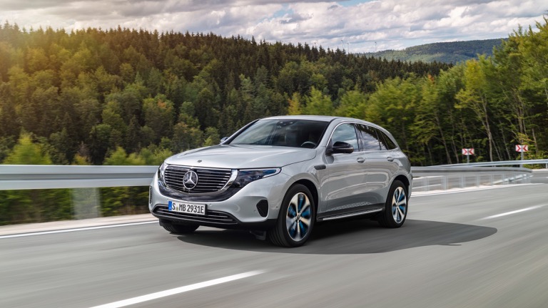 Foto van MERCEDES-BENZ EQC 400 4MATIC