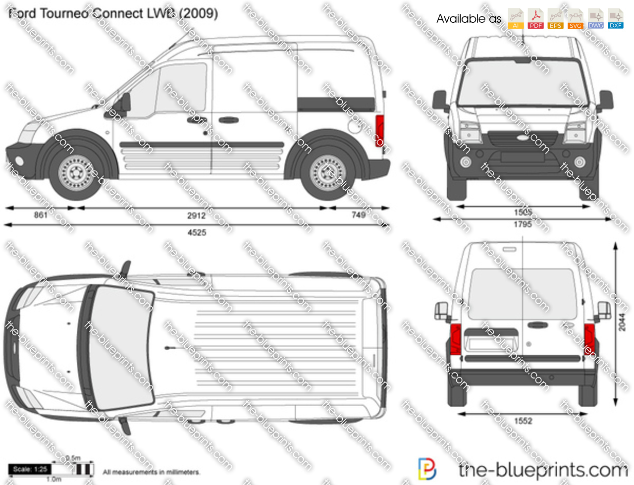 Ford Transit/tourneo  2004 - voorkant