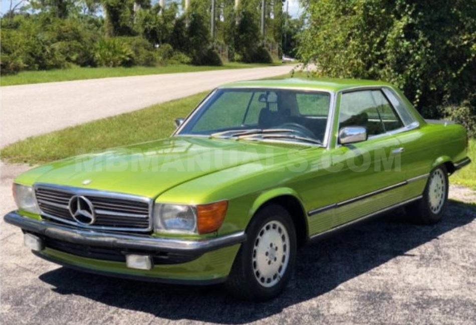 Foto van MERCEDES-BENZ 350 SLC