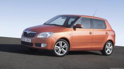 Skoda Fabia  2009 - voorkant