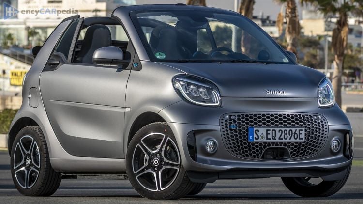 Foto van SMART EQ fortwo cabrio