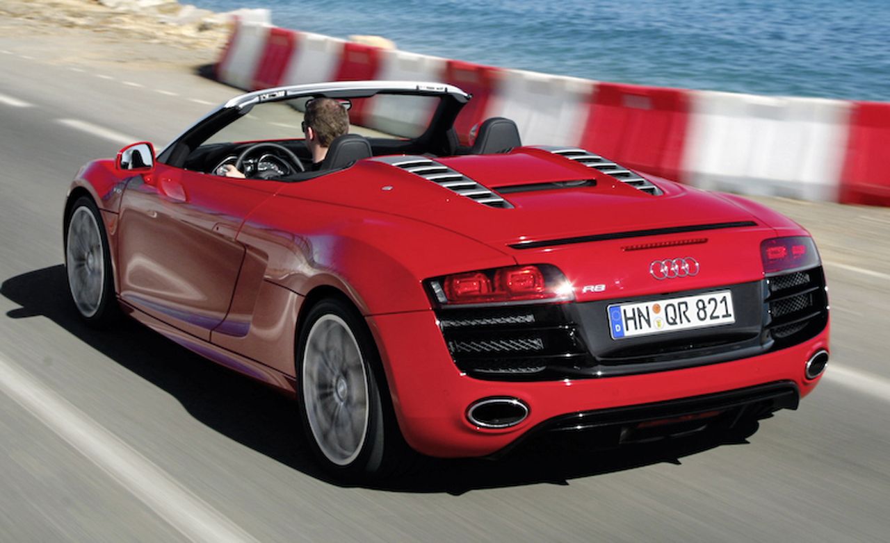 Foto van Audi R8 Spyder