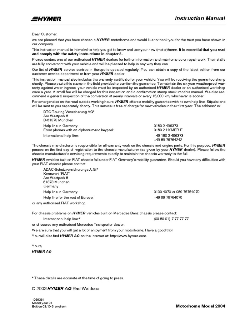 Foto van HYMER BCM 575