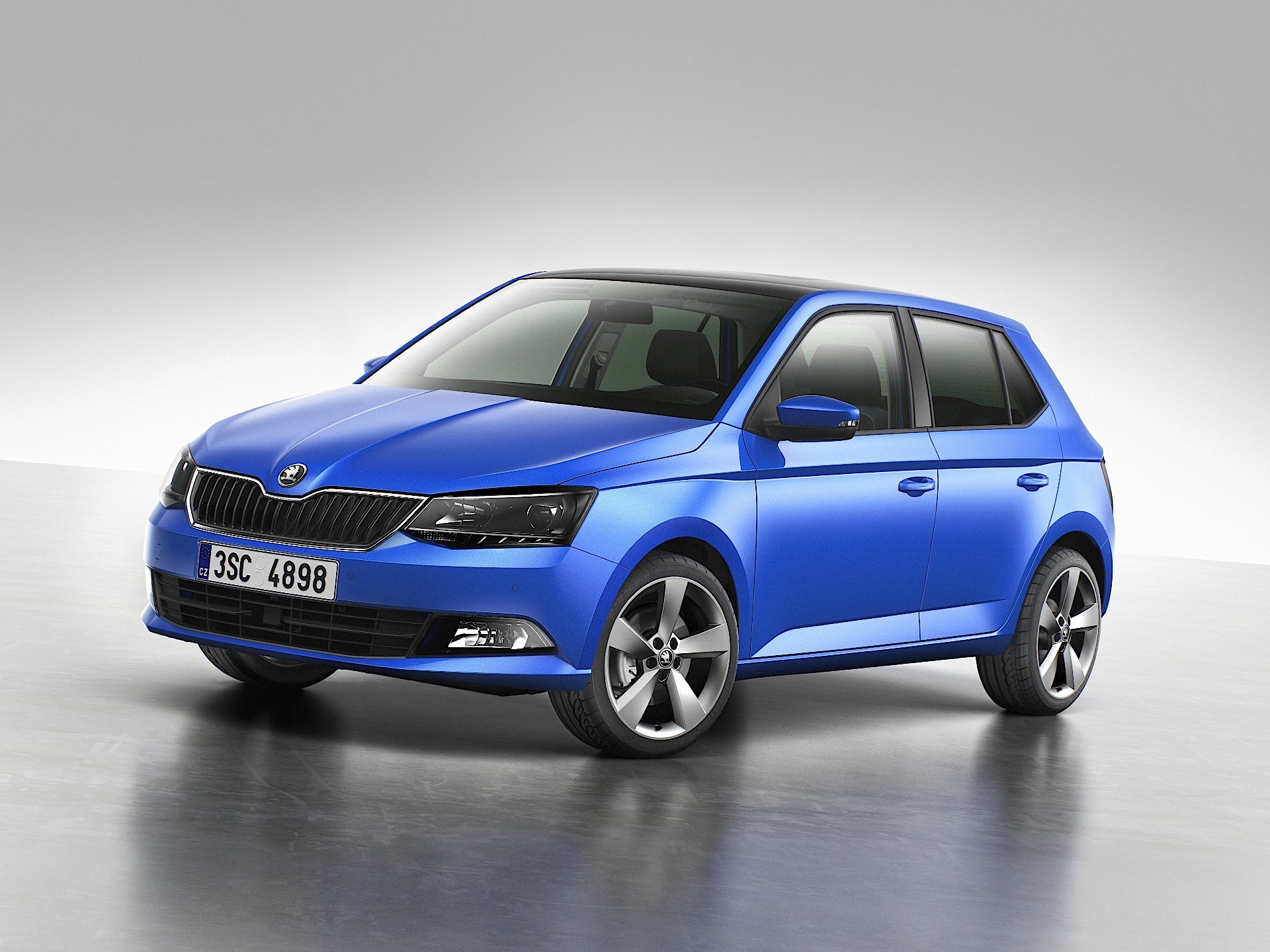 Skoda Fabia  2014 - voorkant
