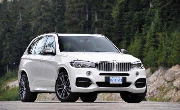 Foto van BMW X5 M50D