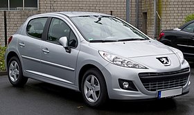 Peugeot 207  2013 - voorkant