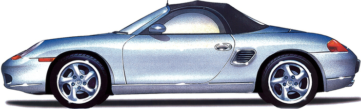 Foto van PORSCHE 986 BOXSTER