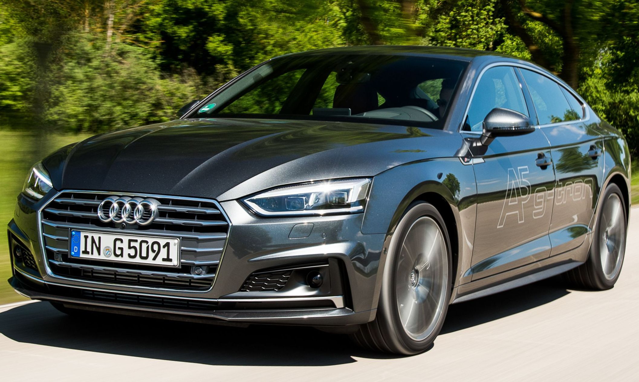 Foto van AUDI A5 SPORTBACK G-TRON
