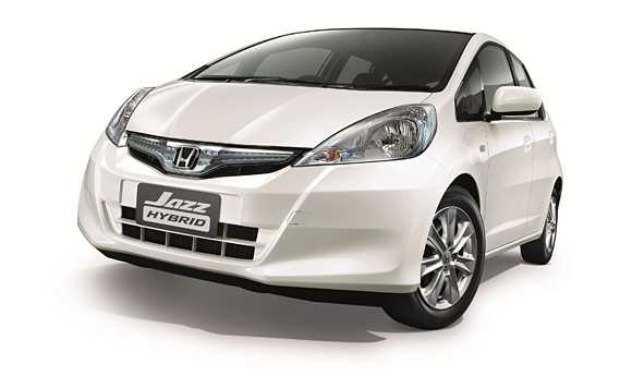 Honda Jazz Hybrid  2012 - voorkant