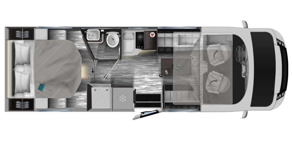 Foto van MOBILVETTA KEA P TEKNO LINE 65