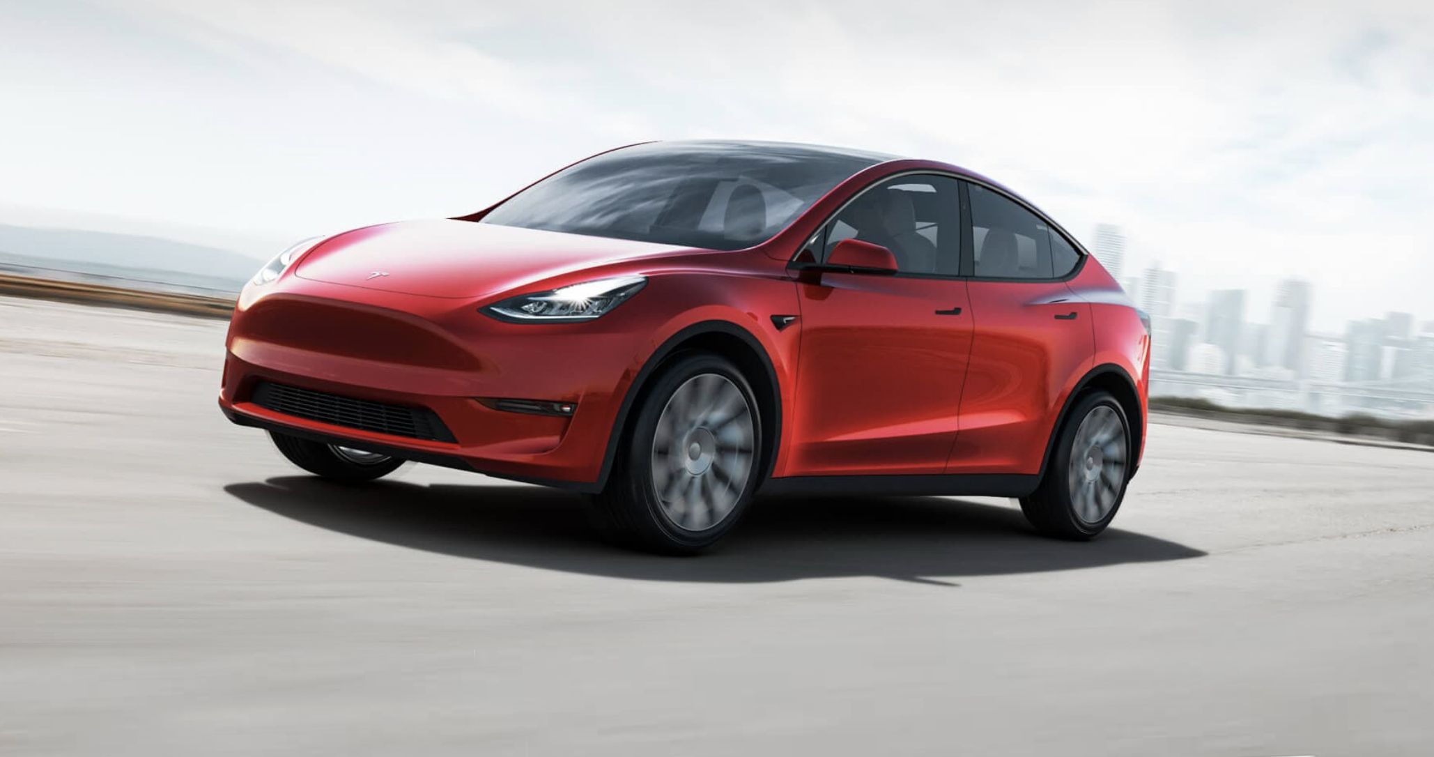 Tesla Model Y  2021 - voorkant