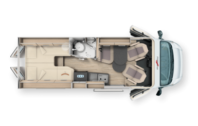 Foto van CARTHAGO MALIBU VAN 640 LEK GT
