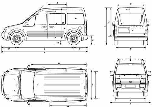 Ford Transit/tourneo  2008 - voorkant