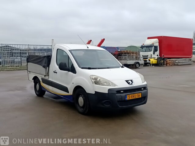 Peugeot Partner Pick-up 122 1.6 HDI - 66kw  2011 - voorkant