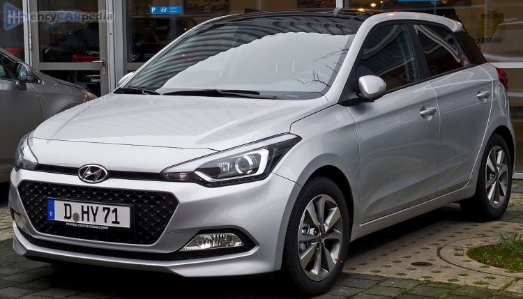 Hyundai I 20  2014 - voorkant