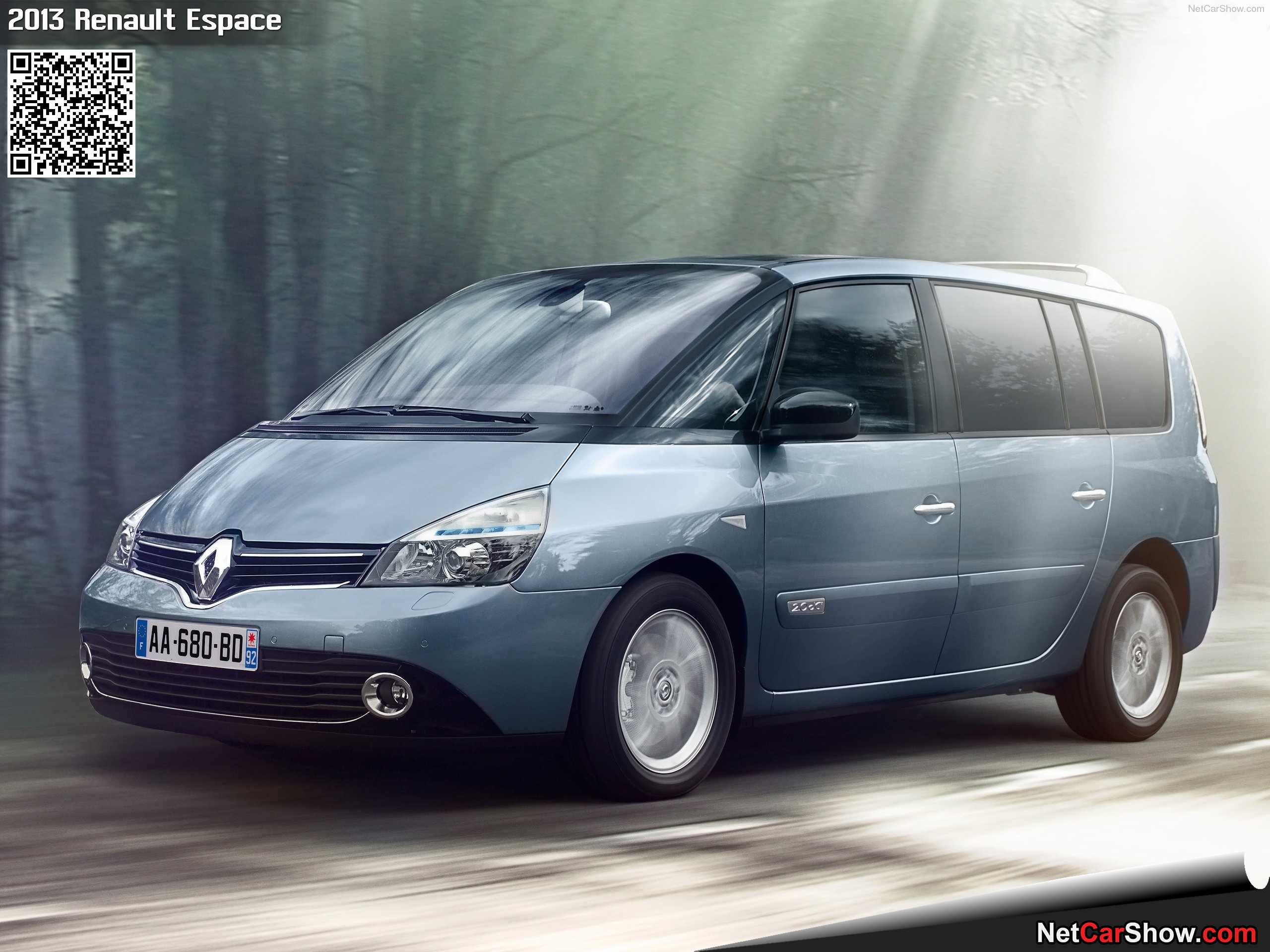 Renault Espace  2013 - voorkant