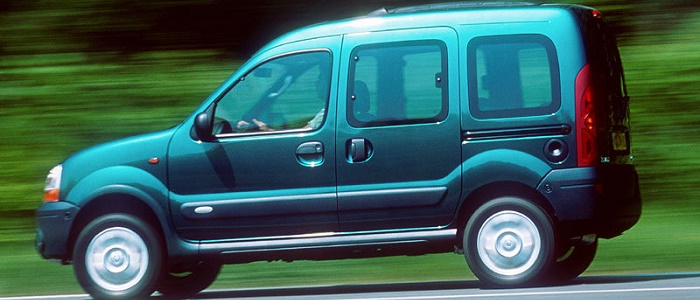 Renault Kangoo 1.9 Dti  2001 - voorkant