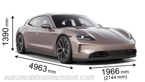Foto van Porsche Taycan Sport Turismo