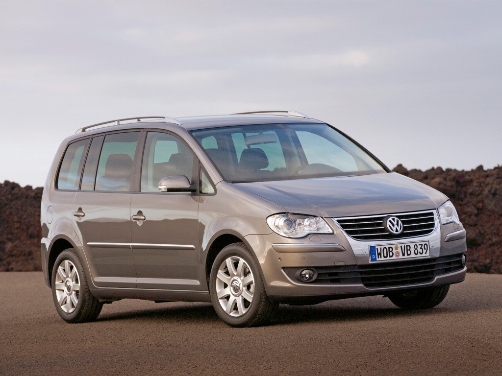 Volkswagen Touran Van Tdi 77 KW Aut  2006 - voorkant