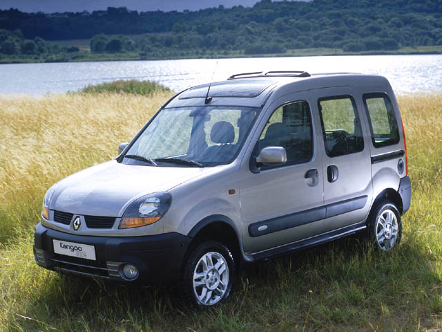 Renault Kangoo 1.9 Dci 4x4  2002 - voorkant
